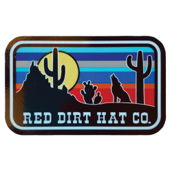 Red Dirt Hat Co. Red Dirt Hat Co Coyote Sticker