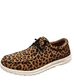 Karman Roper Footwear Roper Cheetah Ladies' Hang Loose Lace Up