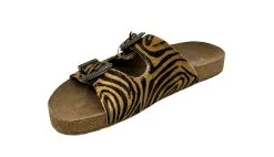 Karman Roper Footwear Roper Ladies' Zebra Hide Sandal