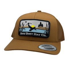 Red Dirt Hat Co. Red Dirt Hat Co Gold & Brown Ducks Patch Cap