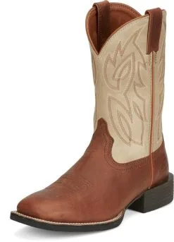 JUSTIN BOOT COMPANY Justin Whiskey Bone Men's Boot