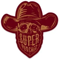 Dalewear Super Puncher Bones Sticker