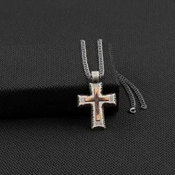 M&F Western Products Twister Men's Cross Necklace