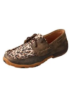Twisted X Boots Twisted X Leopard Ladies' Driving Moc