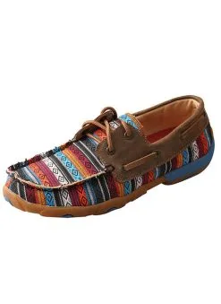 Twisted X Boots Twisted X Serape Boat Shoe Ladies' Driving Moc