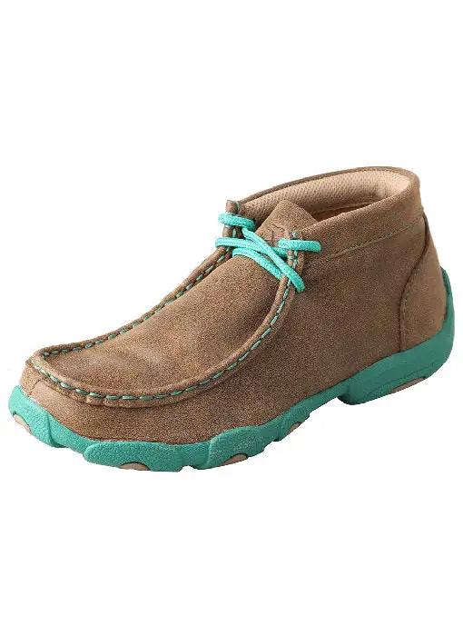 Twisted X Boots Twisted X Turquoise Children's Driving Moc
