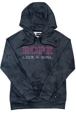 Hooey Ladies Rope Like A Girl Hoodie