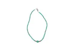 West & Company West & Co. Dainty Green Beaded Necklace