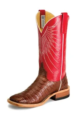 Anderson Bean Boot Co Anderson Bean Tobacco Caiman Belly Men's Boot