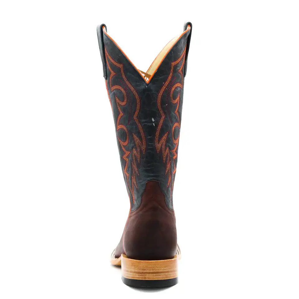 HorsePower Boots Horsepower Top Hand Mahogany Goat Men's Boot - Image 4