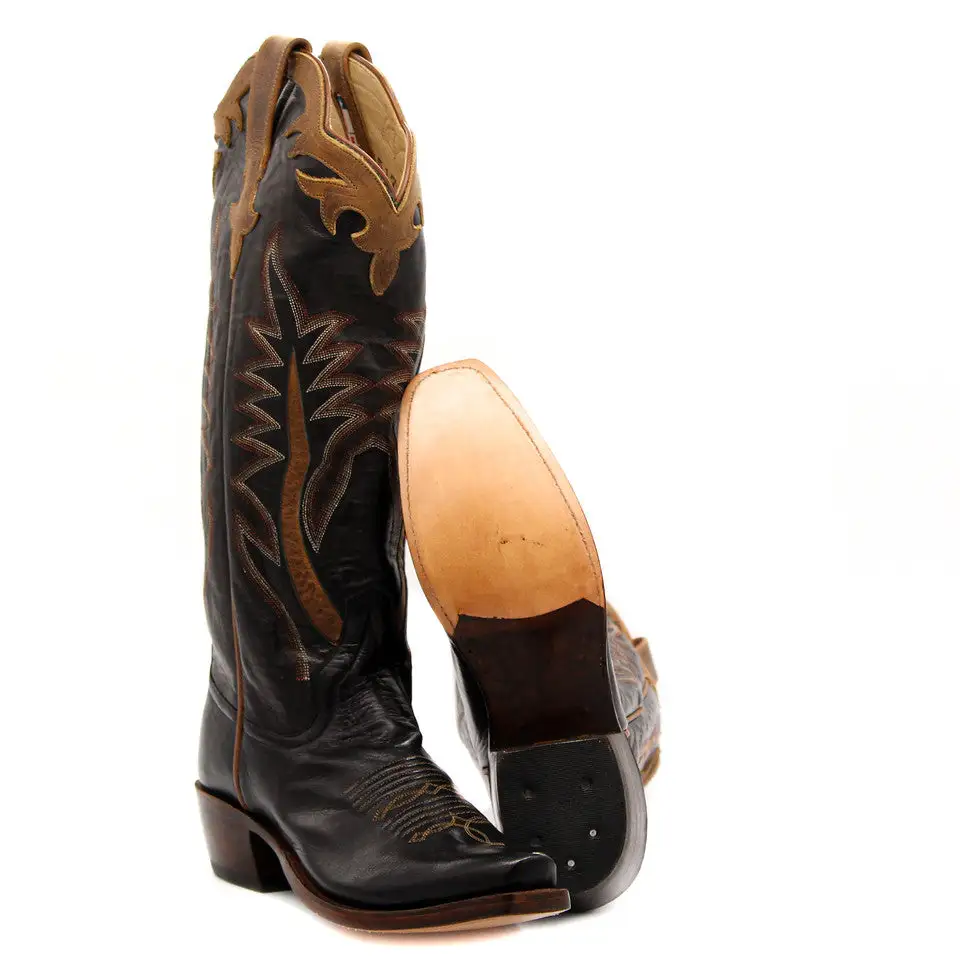Rios Of Mercedes Exclusive Black Sleek Buffalo Ladies' Boot - Image 2