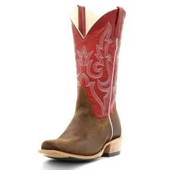 HorsePower Boots Horsepower Top Hand Tan Roughout Men's Boot