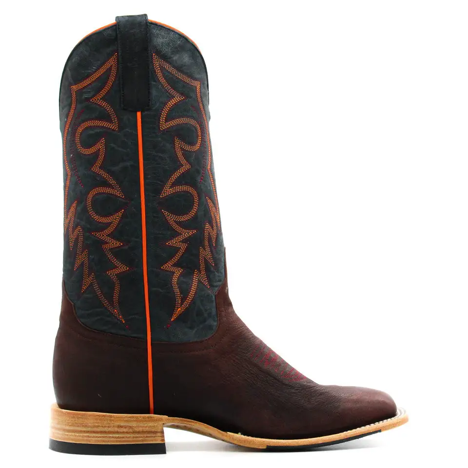 HorsePower Boots Horsepower Top Hand Mahogany Goat Men's Boot - Image 3