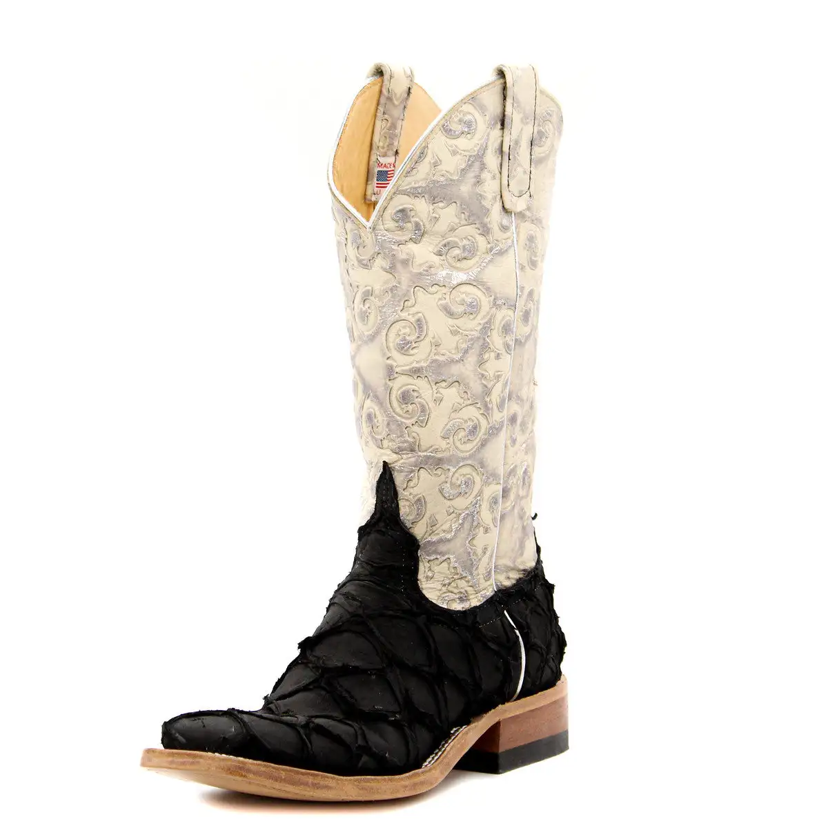 Anderson Bean Boot Co Anderson Bean Exclusive Matte Black Big Bass Ladies' Boot