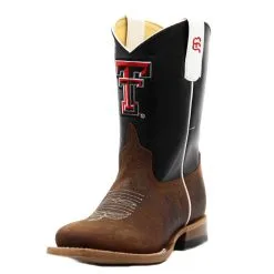 Anderson Bean Boot Co Anderson Bean Texas Tech Exclusive Bone Children's Boot