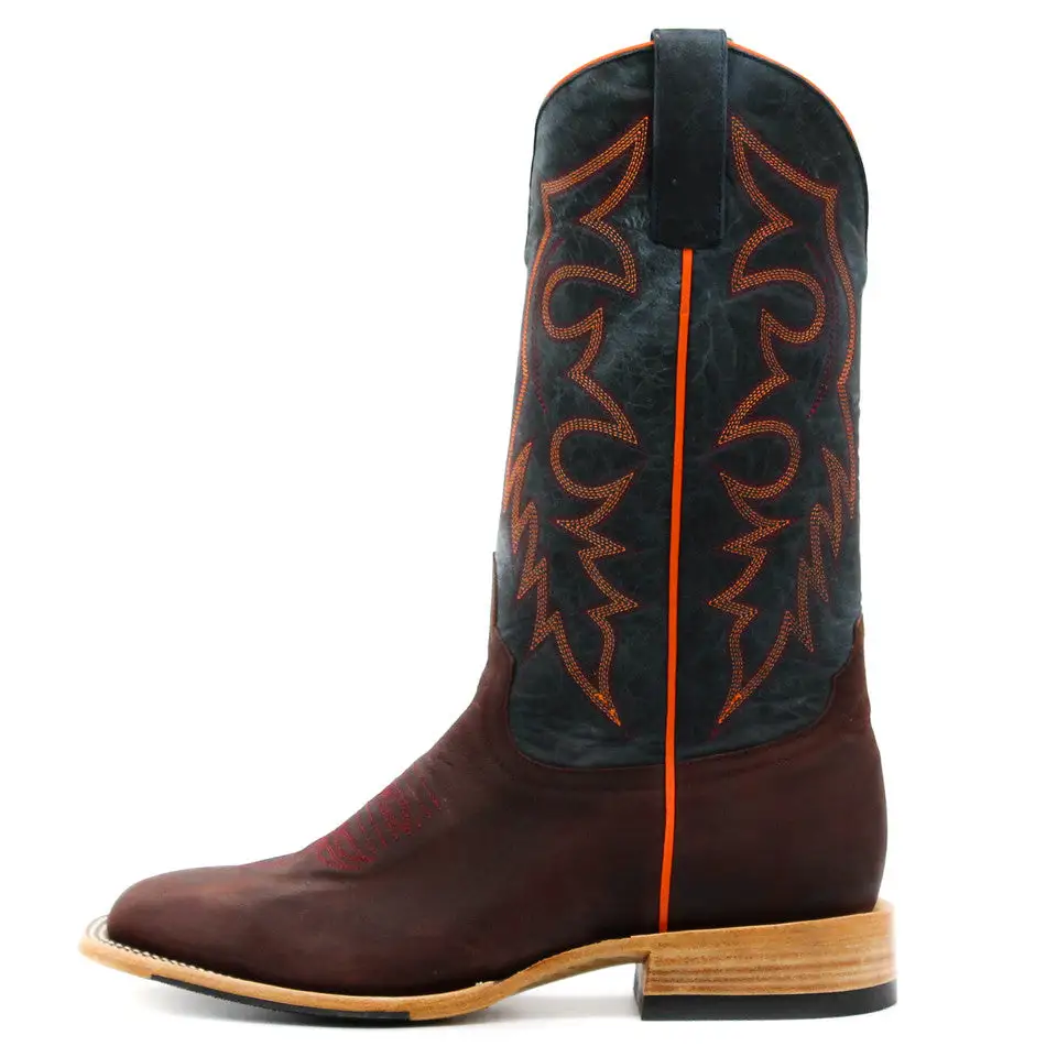 HorsePower Boots Horsepower Top Hand Mahogany Goat Men's Boot - Image 5