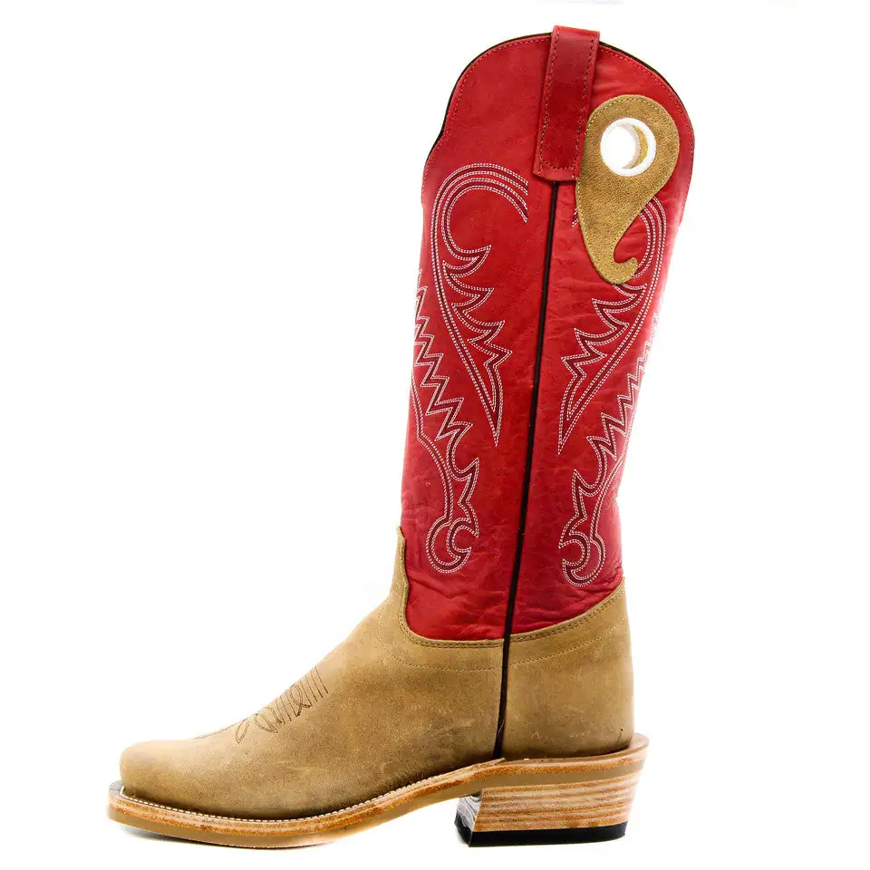 Olathe Exclusive Sand Elk Butt Men's Boot - Image 6