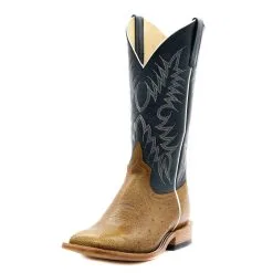 HorsePower Boots HorsePower Top Hand Antique Saddle Smooth Ostrich Men's Boot