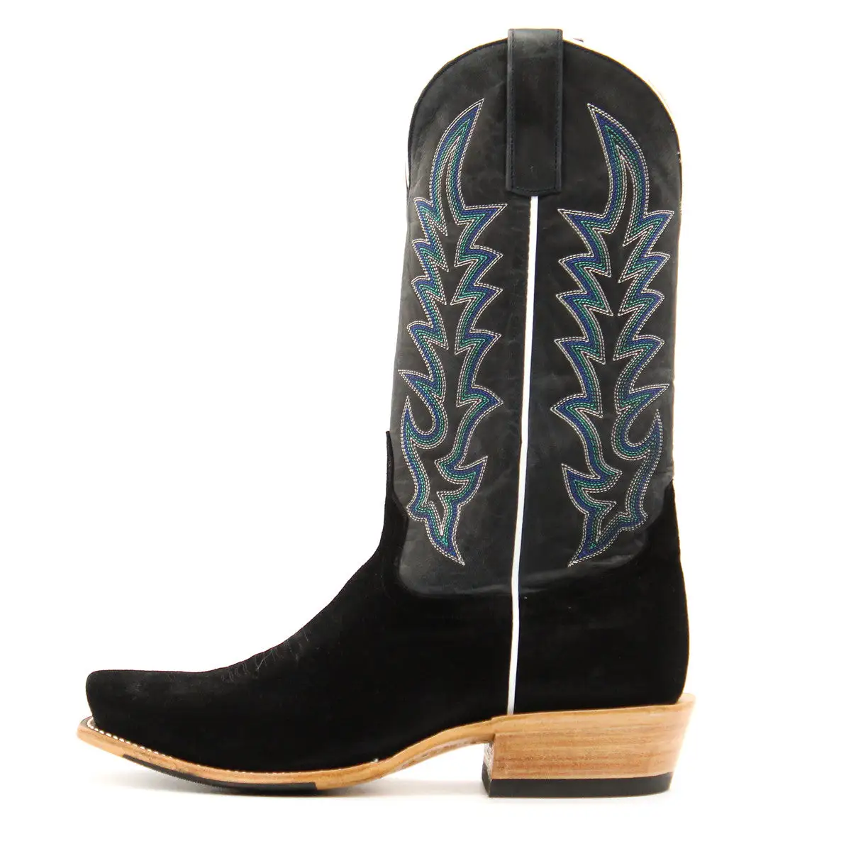 HorsePower Boots Horse Power Top Hand Black Roughout Men's Boot - Image 5