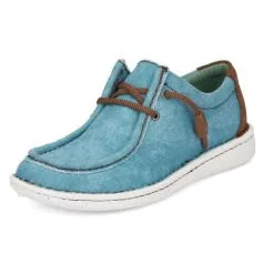 JUSTIN BOOT COMPANY Justin Hazer Turquoise Ladies' Casual Shoe