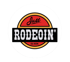 Dalewear Just Rodeoin' Sticker