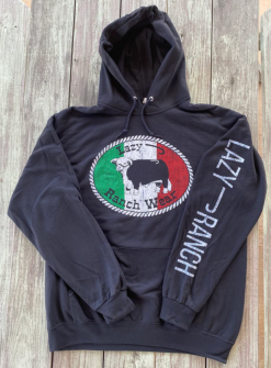 LAZY J RANCHWEAR Lazy J Buckle Mexico Hoodie