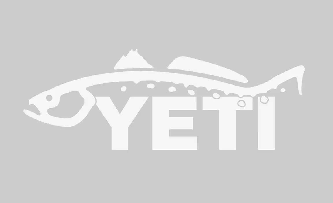 Yeti Coolers Yeti Trout Decal