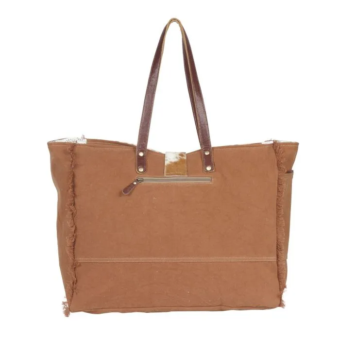 MYRA BAGS Myra Coral Blossoms Weekender Bag - Image 2